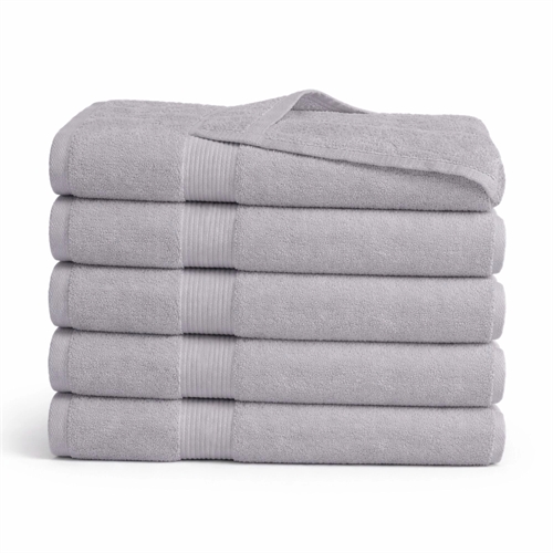 Bambus-Handtuch - Badelaken 100x150 cm - Bambus/Baumwolle - Hellgrau