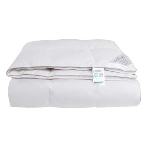 Luxus-Doppeldecke 200x220 cm - 100% Baumwollsatin-Moschusdecke - Ganzjahresdecke - Nordstrand Home Moschusdaunendecke