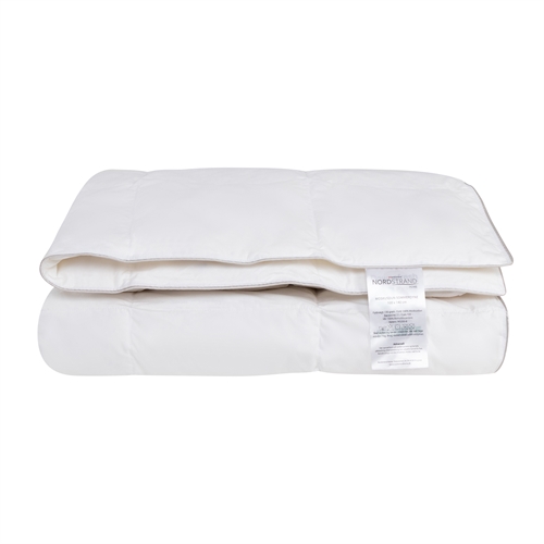 Junior Sommerdecke 100x140 cm mit 100% Moschusdaunen - Leichte und kühle Daunendecke - Nordstrand Home Decke