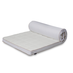 Matratzenauflage - 90x200 cm 8 cm hoch - NASA Memory-Schaum - Borg Living - Ergonomische Matratzenauflage
