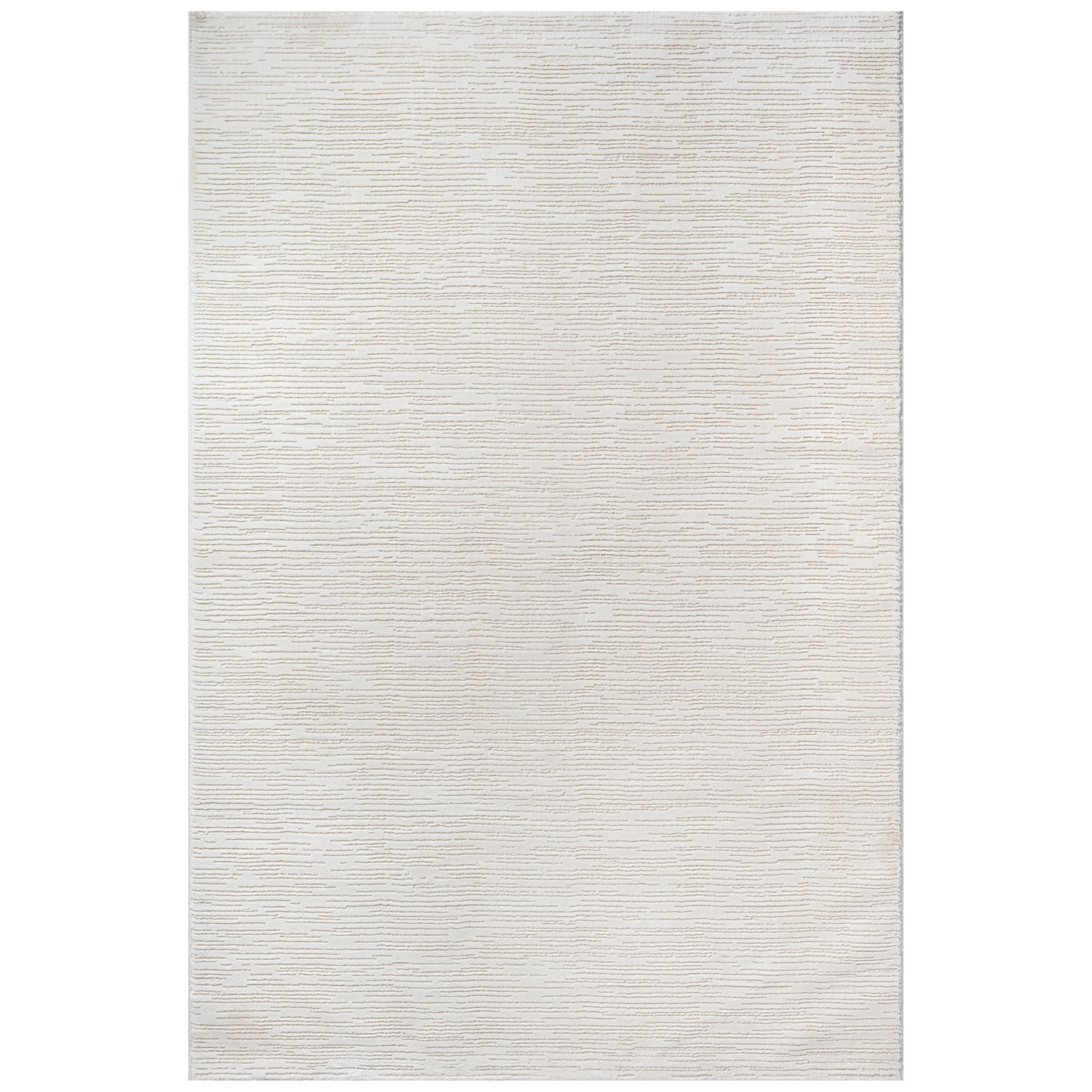 Teppich - 80x150 cm - Teppichläufer - cremefarbenes Muster - Sign - Nordstrand Home