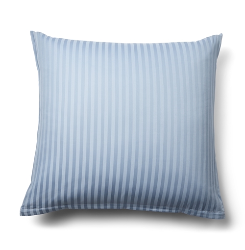 Kissenbezug 60x63 cm - 100 % Baumwollsatin - Hellblau einfarbiger Kopfkissenbezug - Borg Living