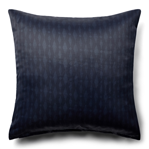 Kissenbezug 60x63 cm - Gemustertes blaues Kopfkissenbezug - Satin Kissenbezug - IN Style