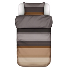 Marc O'Polo Bettwäsche - 100% enzymgewaschene Baumwolle - Kiya Warm Charcoal