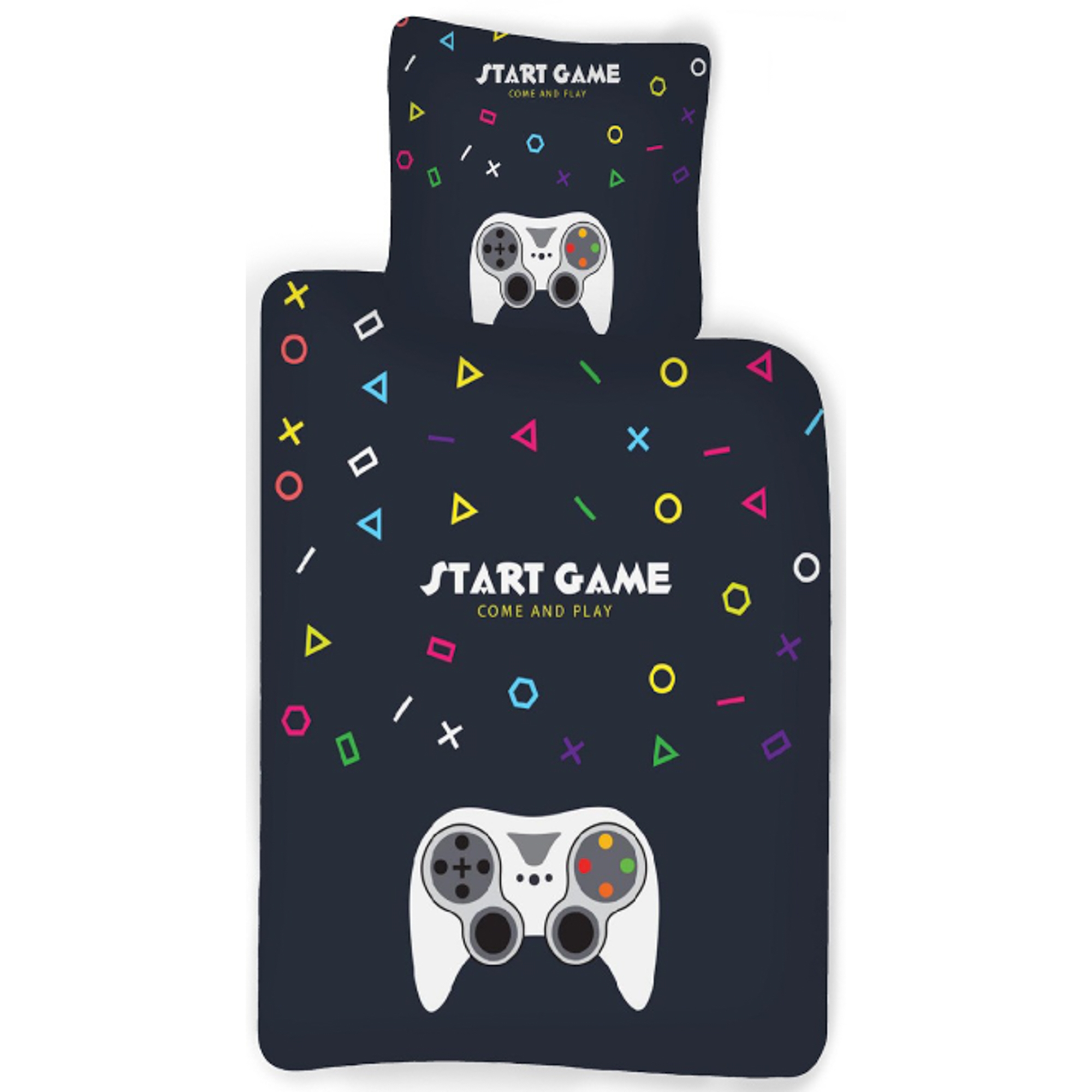 Wendbare PlayStation-Bettgarnitur - 100% Baumwolle