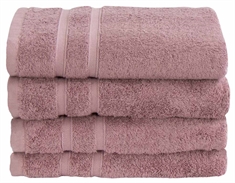 Bambus-Handtuch - Rosa - Weiche Handtücher von Premium By Borg