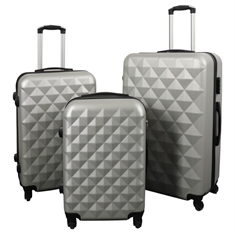 Koffer - Diamant grau - Hardcase-Leichtkoffer