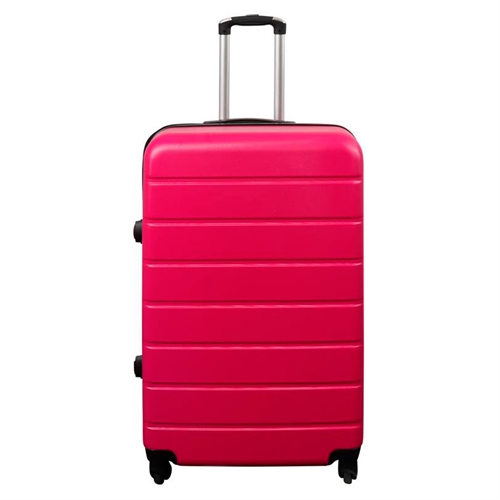 Großer Koffer - Pink - Hardcase Koffer - Größe Groß - leichter Koffer mit 4 Rädern