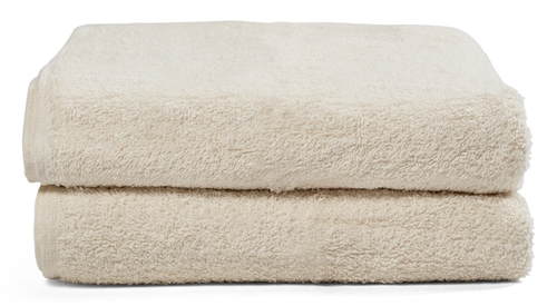 Handtücher - 2 Stk. 50x100 cm - Natur - 100 % Baumwolle - Handtuchpaket von Nordisches Textil