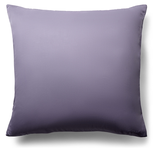 Bambus Kissenbezüge - 100 % natürlich - 60x63 cm - Hellviolett, satinierter Kissenbezug