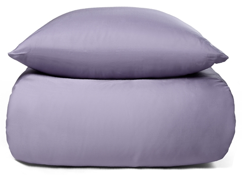 Bambus Bettwäsche - 100 % Natürlich - 140x220 cm - Hellviolett, satinierte Bettwäsche