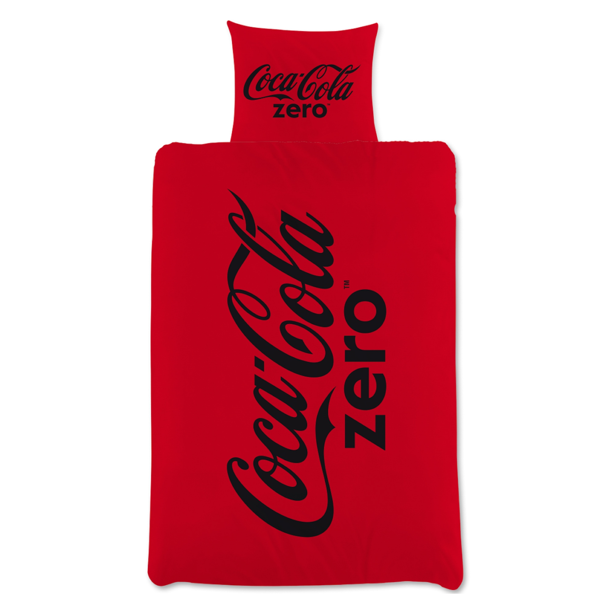 Coca Cola Zero Bettwäsche - 100% Baumwolle - Kinderbettwäsche 140x200 cm