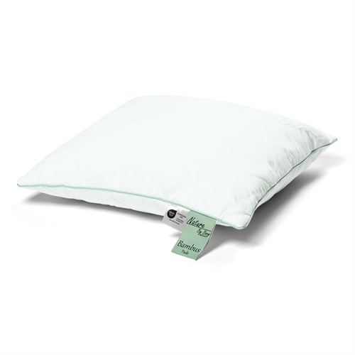 Kinderkissen mit 100 % allergikerfreundlichem Bambus - 40x45 cm - Temperaturregulierendes Kissen von Nature By Borg
