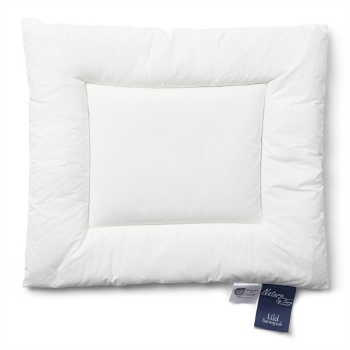Babykopfkissen mit Wolle - Bietet guten Halt und ist schweißabsorbierend - Babykissen 40x45 cm von   Nature By Borg