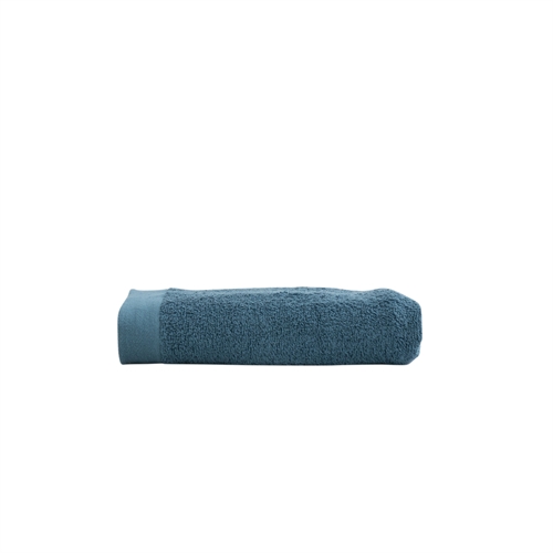 Handtuch - 100% Weiche Baumwolle mit hoher Saugfähigkeit - 50x100 cm - Dunkelblaues Handtuch von dänischen By Borg