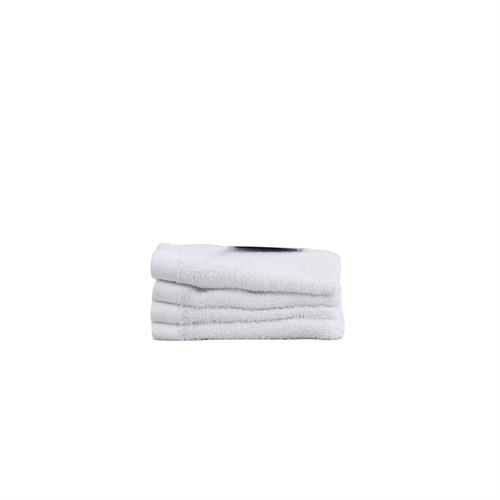 Waschlappen 4er-Pack - 100% Weiche Baumwolle mit hoher Saugfähigkeit - 30x30 cm - Weiße Waschlappen von der dänischen Marke By Borg