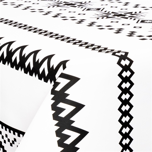 Textil Wachstuch mit Acrylbeschichtung - 30 Meter auf Rolle - Nordic Muster - 140 cm breites Textiltuch