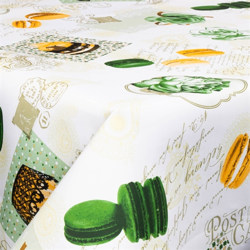 Textil Wachstuch mit Acrylbeschichtung - Green delight - 140 cm breit - Meterware