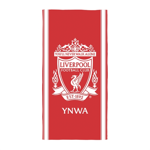 Liverpool Handtuch - 70x140 cm - 100% Baumwolle - Weiches Badetuch mit Liverpool-Logo