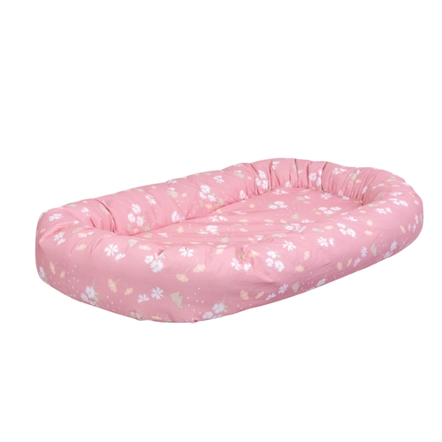 Babynest - Weiches Babynest 86 cm lang - Süße Kaninchen-Kollektion für Babys - Baumwoll-Babybett - Nordstrand Home Babyzubehör