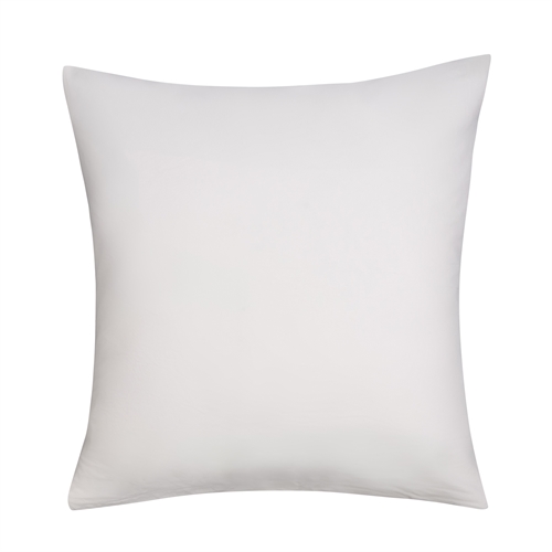 Kissenbezug 60x63 cm - 100% Enzymgewaschene Baumwolle - Firm Weiß - Nordstrand Home