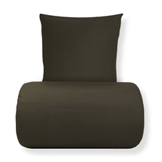 Bettwäsche - Stonewashed - Firm dunkelbraun