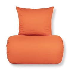 Bambus-Bettwäsche - 100% Bambus - Orange satingewebt