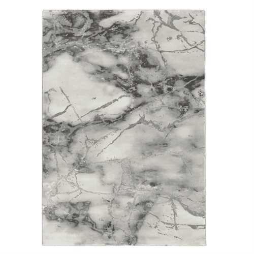 Teppich - 120x170 cm - Grau mit Muster - Craft - Nordstrand Home