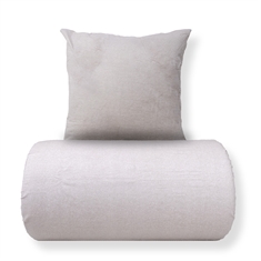 Bettwäsche - Baumwoll-Flanell-Bettwäsche - Grey Melange