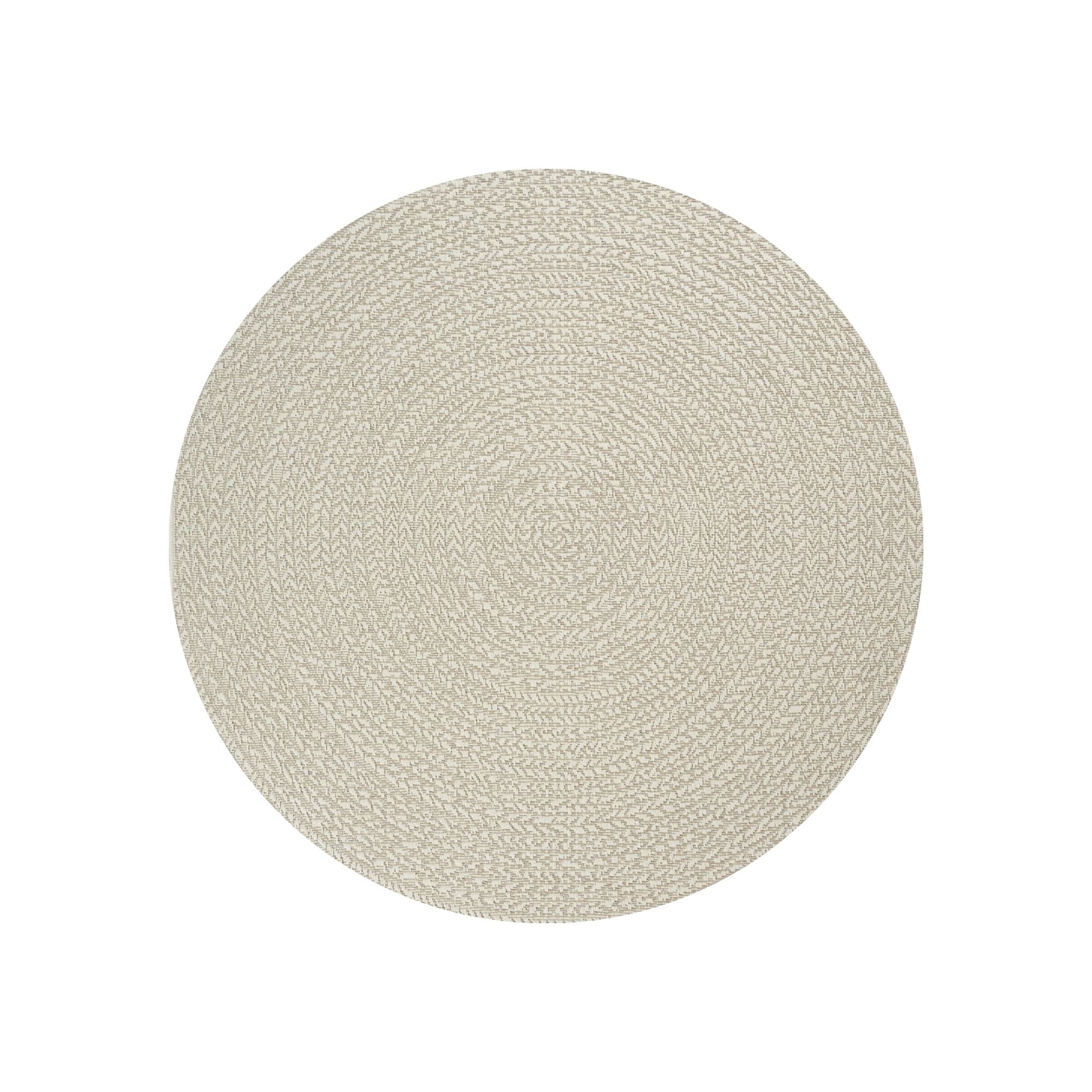Runder Teppich - Ø 120 Cm - Gewebt - Outdoor - Kenzy - Nordstrand Home