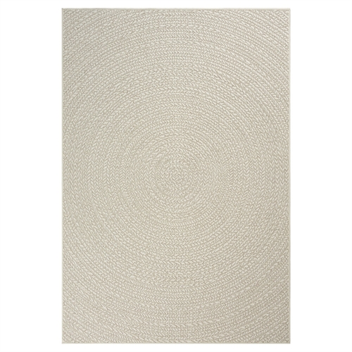 Teppich - 60x180 cm - Gewobener Teppichläufer - Creme - Kenzy - Nordstrand Home