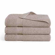 Bambus-Handtuch - Bambus/Baumwolle - Sand