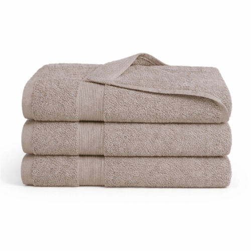 Bambus-Handtuch - 50x100 cm - Bambus/Baumwolle - Sand