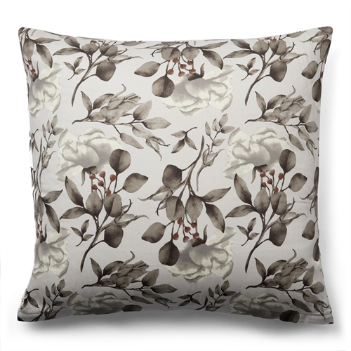 Kissenbezug 60x63 cm - 100% weicher Baumwollsatin - Blossom white - By Night