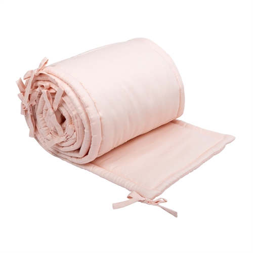 Nestchen - Weiches Nestchen 360x30 cm - Pfingstrose Rosa - Nestchen für Babybett - Müsli By Green Cotton