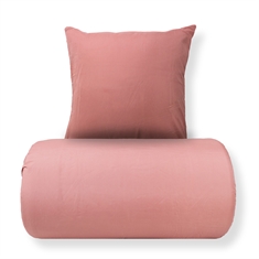 Bettwäsche - Mikrofaser - einfarbig rosa