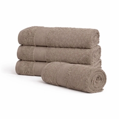 Ägyptisches Baumwoll-Handtuch - 100% ägyptische Baumwolle - Orchidee - Sand