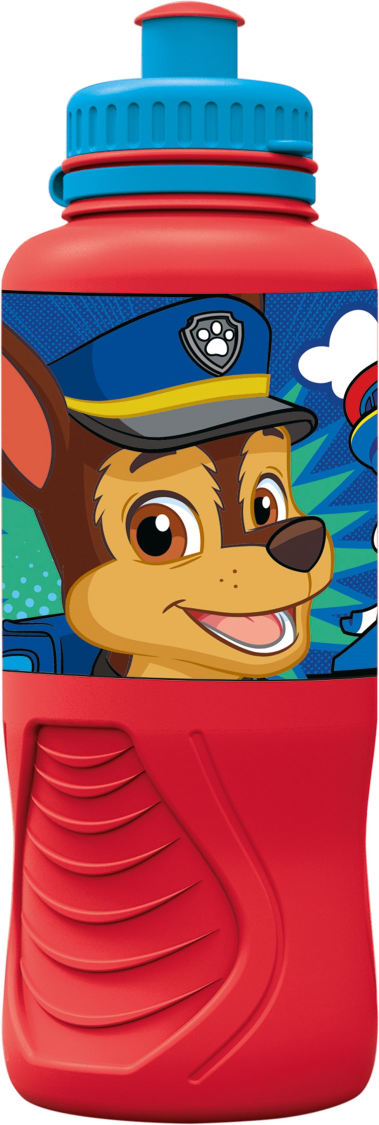 Paw Patrol rote Trinkflasche - Kindertrinkflasche mit Trinkaufsatz