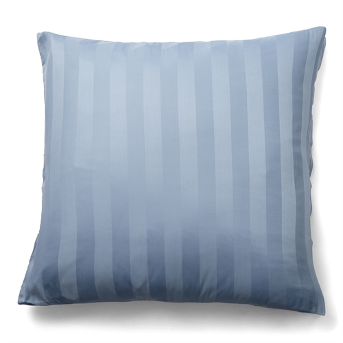 Bambus-Kissenbezug - 100% natürlicher bambus - 60x63 cm - Blau, jacquardgewebter Kissenbezug mit Streifen