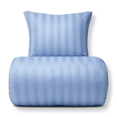 Bambus-Bettwäsche - 100% Bambus - blau, jacquardgewebte Streifen