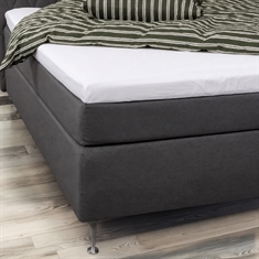 Umschlaglaken - 100% weiche Baumwolle - Höhe 8 cm - Weißes Laken für Topmatratze von Nordstrand Home