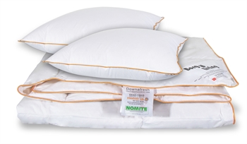 Decken- und Kissenset - Doppelte Sommerdecke - 240x220 cm + 2 Kissen 60x63 cm - Sommerdecke mit Moschus