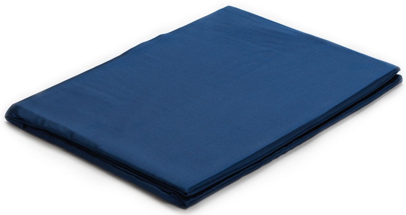 Seidenlaken - Umschlaglaken - 100% Seide - blaues Laken für Topper - Butterfly Silk
