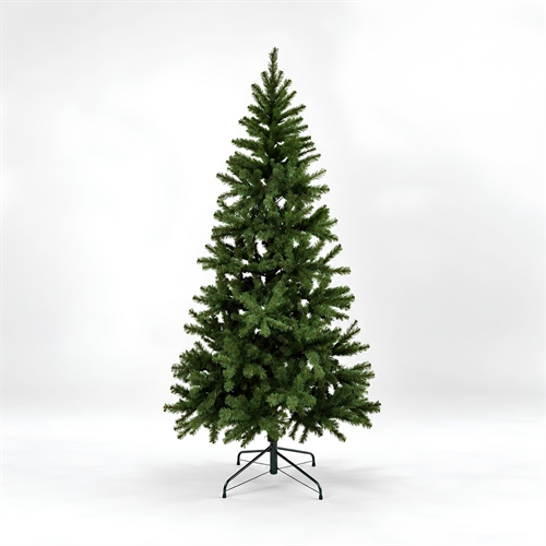 Künstlicher Weihnachtsbaum mit Metallfuß - 180 cm - Schlanker Weihnachtsbaum mit biegsamen Zweigen