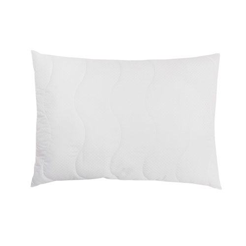 Faserkissen 60x63 cm - Allergikerfreundliches Kopfkissen - Mittelhohes Kissen mit Faserfüllung - Høie Of Scandinavia Comfort