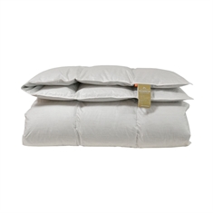 Eiderdaunendecke - Sommerdecke mit 100% Eiderdaunen und Kaschmir-Bezug - Echter dänisch produzierter Luxus - kühle Decke