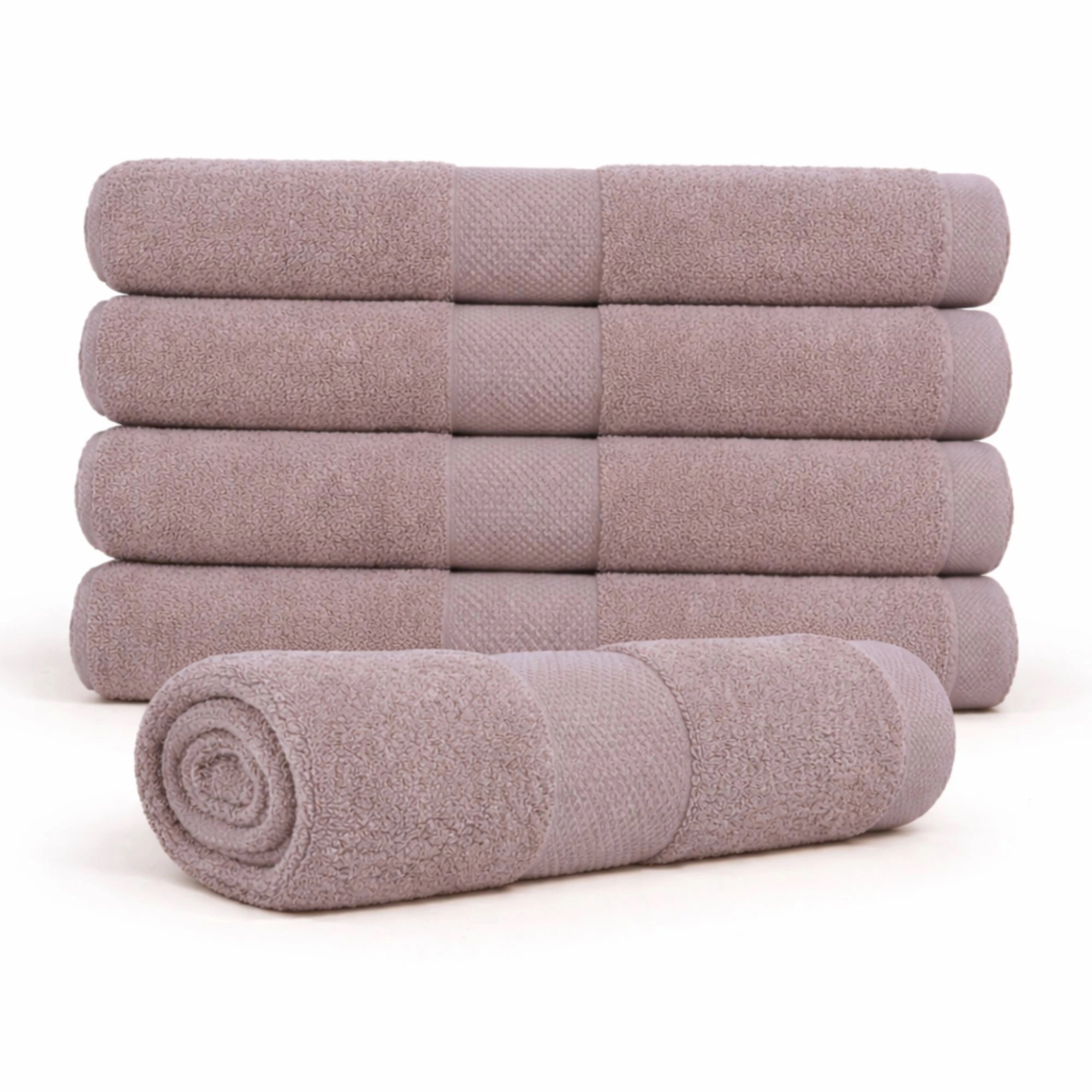 Baumwoll-Handtuch - 100% Baumwolle - Badetuch 70x140 cm - Diamant - Sand