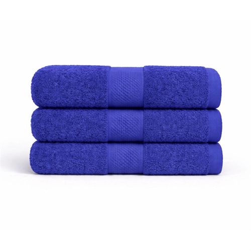 Baumwoll-Handtuch - 100% Baumwolle - Diamant - Blau