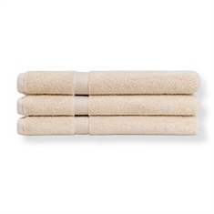 Ökologisches Handtuch - 100% GOTS-zertifizierte Baumwolle - Beige
