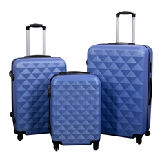 Koffer - Diamantblau - Hardcase-Leichtkoffer